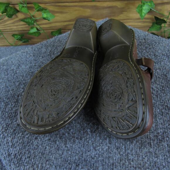 Josef Seibel Women's Clog Mule Brown Leather Sz 8 Medium Gently Used 2025 - Picture 6 of 6